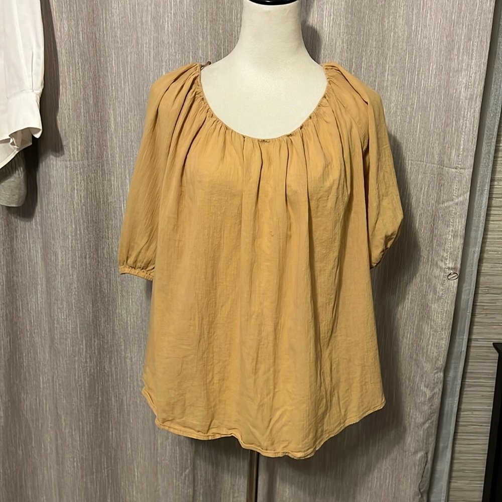 Boho gauze top XXL Tall